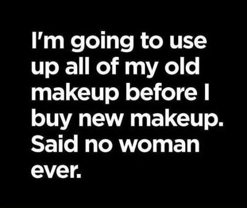 use old make before buying new